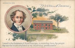 Martin Van Buren Postcard