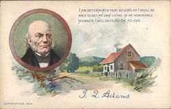 John Quincy Adams Postcard