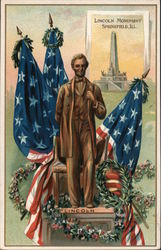 Lincoln Memorial, Springfield, IL Postcard