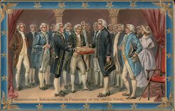 Tuck's George Washington Series 171 / Washington's Inauguration Postcard