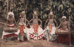 Devil Dancers, Ceylon Sri Lanka (Ceylon) Southeast Asia Postcard Postcard Postcard