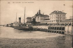 La Gare Maritime Calais, France Postcard Postcard Postcard