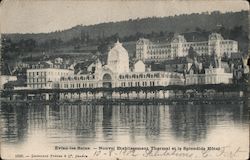 Evian-les-Bains - Nouvel Etablissement et le Splendide Hotel France Postcard Postcard Postcard