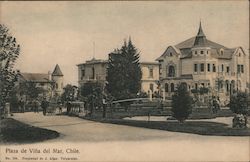 Plaza de Vina del Mar, Chile Postcard