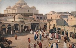 Bab Sujka Square Tunis, Algeria Africa Postcard Postcard Postcard