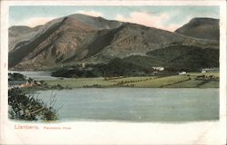 Llanberis. Panoramic View Wales Postcard Postcard Postcard