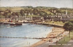 Rothesay from West Scotland Brian Gerald Postcard Postcard Postcard