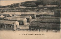 AIN-SEFRA - Caserne des Tirailleurs et les Dunes Postcard