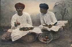 Fruit sellers Postcard