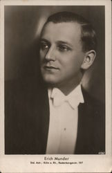 Erich Munder Postcard