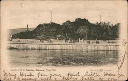 Castle Hill & Gardens, Dunoon, from Pier Postcard