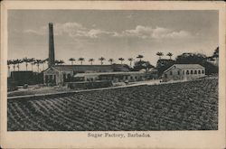 Sugar Factory, Barbados Caribbean Islands Postcard Postcard Postcard