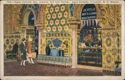 Agua Caliente Spa, Jewelry, Art and Curios Postcard