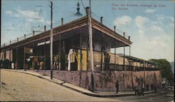 Plaza del mercado, Santiago de Cuba. The Market Postcard Postcard Postcard