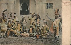 Copacabana. Bailes de indigenas Postcard