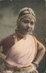 Nautch Dancing Girl, Ceylon Sri Lanka Southeast Asia Postcard Postcard Postcard