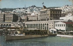 Alger. Vue Generale prise de l'amirauté Postcard