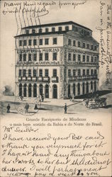 Grande Escriptorio de Miudezas o mais bem sortido da Bahia e do Norte do Brasil Brazil Postcard Postcard Postcard