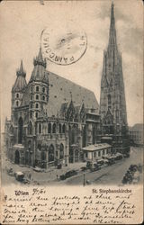 Wien. St. Stephanskirche Postcard