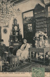 Tunis, Interieur arabe Postcard