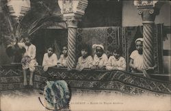 Algerie - Ecole de Tapis Arabes Postcard