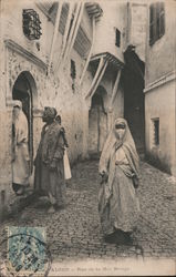 ALGER - Rue del la Mer Rouge Postcard