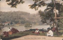 View from Wace Park, Kandy, Ceylon Sri Lanka Southeast Asia Postcard Postcard Postcard