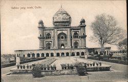 Safdar Jang Tomb Delhi, India Postcard Postcard Postcard