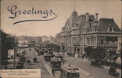 Estación Constitución Buenos Aires, Argentina Postcard Postcard Postcard