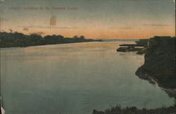 Atlantic entrance to the Panama Canal Postcard