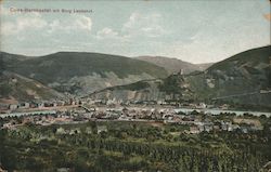 Cues - Bernkastel mit Burg Landshut Germany Postcard Postcard Postcard