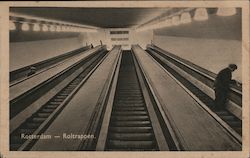 Rotterdam - Roltrappen Postcard