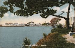 Hamilton from Paget, Bermuda Postcard