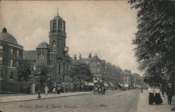 Brixton Road & Christ Church Postcard