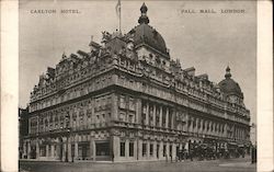 Carlton Hotel, Pall Mall London, England Postcard Postcard Postcard