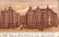 St. Ermins Hotel, St. James Park, London S. W. UK Postcard Postcard Postcard