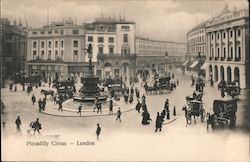 Piccadilly Circus - London Postcard