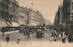 LONDON. W. Oxford Street Postcard