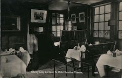 View of Cosy Corners, Ye Olde Cheshire Cheese UK Postcard Postcard Postcard