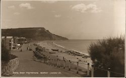 East Promenade. Seaton Postcard