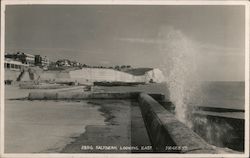 Saltdean, Looking East England Sussex Postcard Postcard Postcard