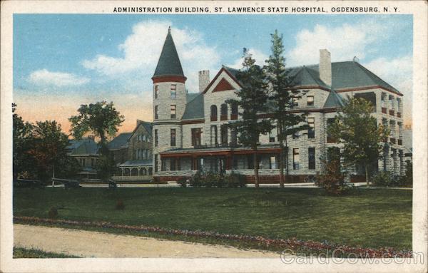 Administration Building, St. Lawrence State Hospital Ogdensburg, NY ...