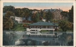 Boat House, Smith College Postcard