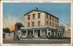 Rising Sun Hotel Postcard