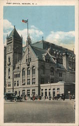 Post Office Building Postcard