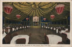 Palais D'Or New York City, NY Postcard Postcard Postcard