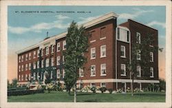 St. Elizabeth's Hospital Hutchinson, KS Postcard Postcard Postcard