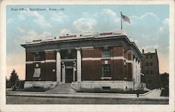 Post Office Building Postcard