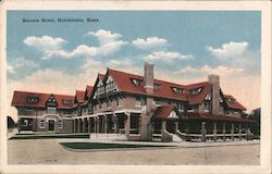 Bisonte Hotel Hutchinson, KS Postcard Postcard Postcard