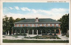 Convention Hall Postcard